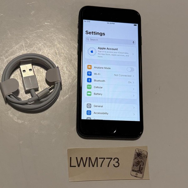 Apple iPhone SE 3rd Gen 2022 - Unlocked, 64 GB, Midnight, A2595