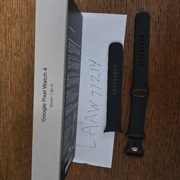 Google Pixel Watch 4 - Wi-Fi, Black, 45mm