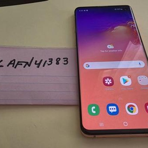 Samsung Galaxy S10 - Unlocked, 128 GB, Pink, 8 GB, SM-G973U1