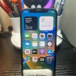 Good Apple iPhone X - AT&T, Gray, 64 GB, A1901, GSM