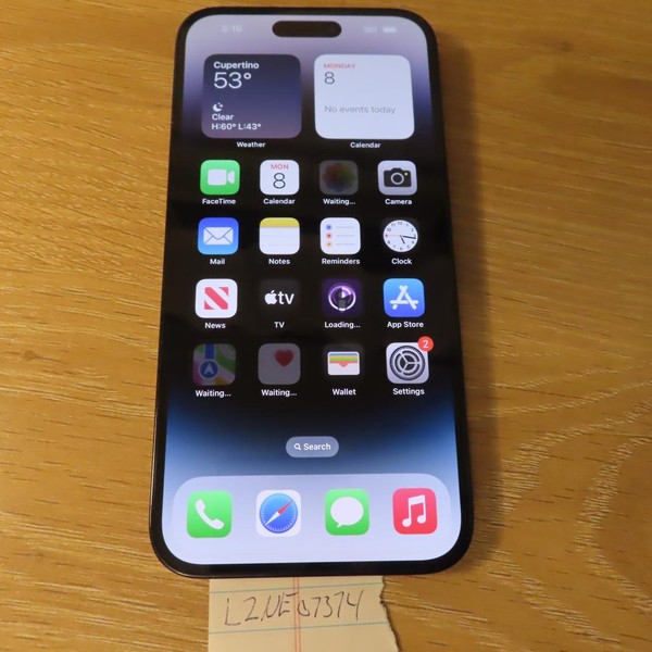 Apple iPhone 14 Pro Max - T-Mobile, 128 GB, Black, A2651