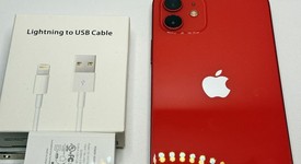 Good
													Apple iPhone 12 - Unlocked, Red, 128 GB, A2172, photo 4 of 5