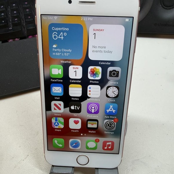 Apple iPhone 6S - Unlocked, 64 GB, Rose Gold, A1633