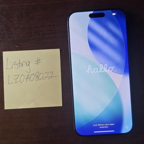 Apple iPhone 16 Pro Max - Unlocked, Black, 256 GB, A3084