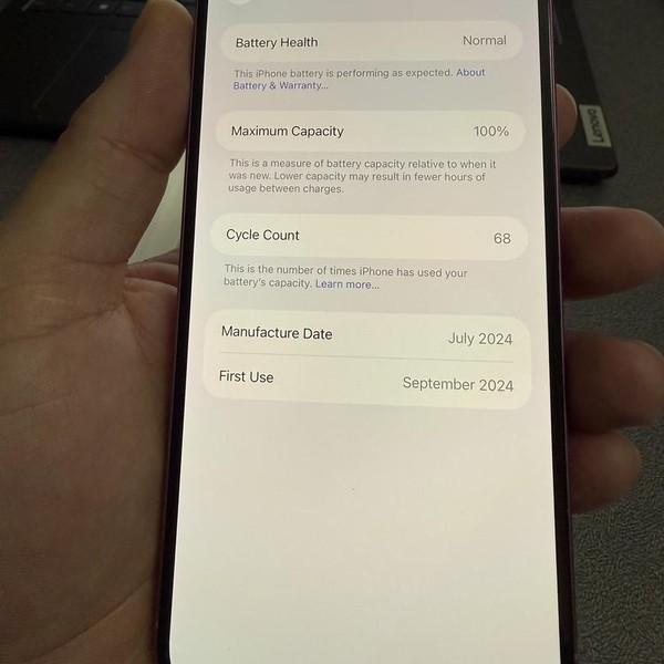 Apple iPhone 16 Plus - Verizon, 128 GB, Pink, A3082