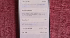 Mint
													Apple iPhone 16 Pro - Unlocked, White, 256 GB, A3083, photo 5 of 7
