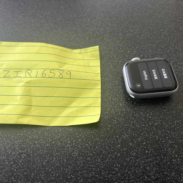 Apple Watch Series 5 40mm - Unlocked, Silver, A2094 Cellular, Aluminum