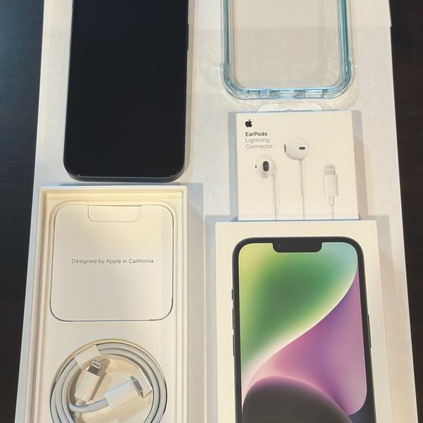 Apple iPhone 14 - Unlocked, 128 GB, Midnight, A2649