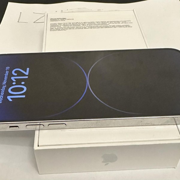 Apple iPhone 14 Pro Max - Unlocked, 128 GB, Silver, A2651