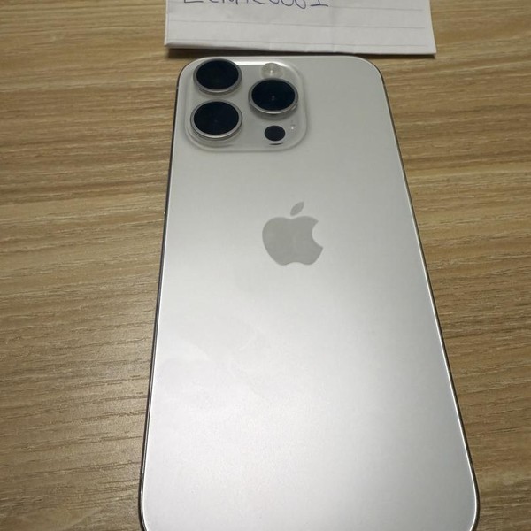 Apple iPhone 15 Pro - Unlocked, 128 GB, White, A2848