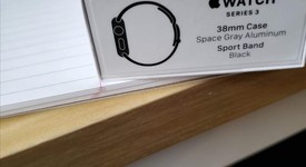 New
													Apple Watch Series 3 38mm - Gray, A1858, Aluminum - GPS, photo 1 of 2