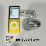 Mint Apple iPod Nano 4th Gen - Yellow, 16 GB