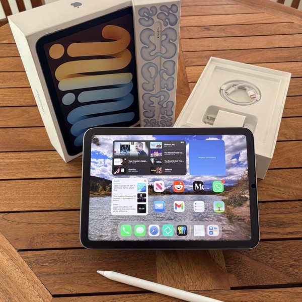 Apple iPad Mini (7th Gen) - Wi-Fi, 128 GB, Blue, A2993