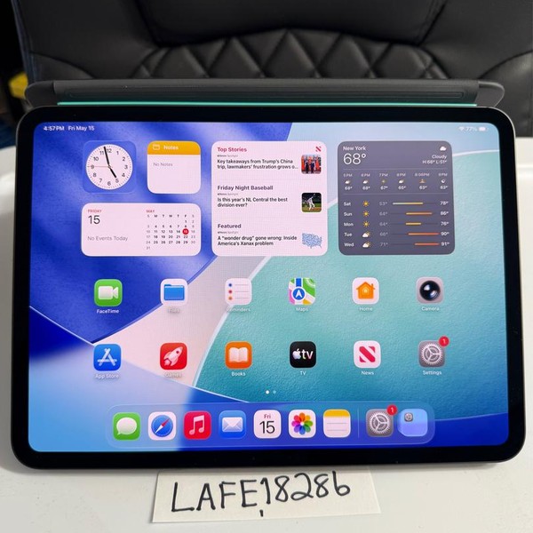 Apple iPad Pro 11 inch (M4) 2024 - Wi-Fi, 256 GB, Black, 8 GB, A2836, Standard Glass