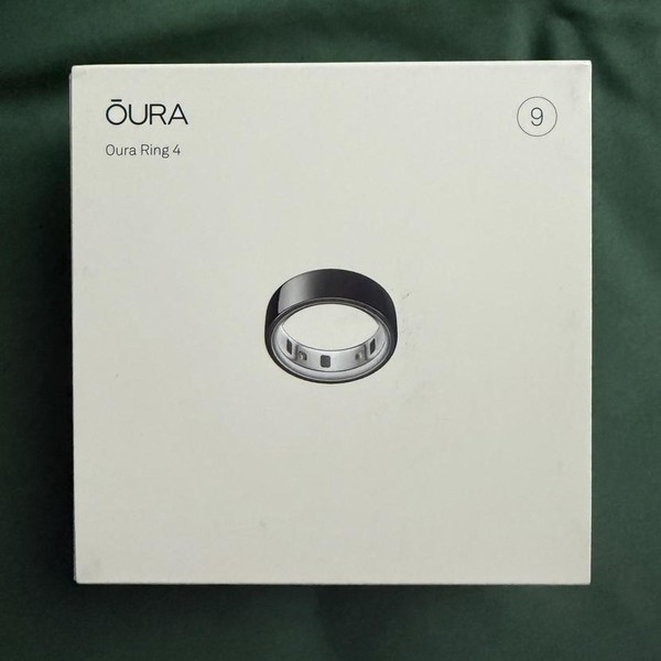 Oura Ring Gen 4 - Black, Size 9