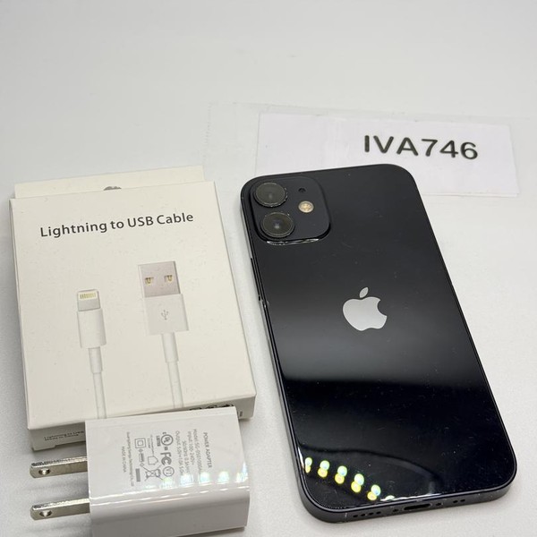 Apple iPhone 12 Mini - Unlocked, 128 GB, Black, A2176
