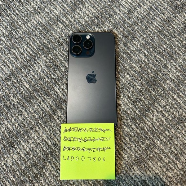 Apple iPhone 15 Pro Max - Unlocked, 256 GB, Blue, A2849