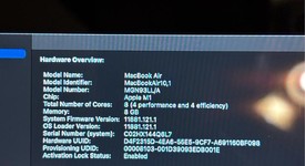 Fair
													MacBook Air 2020 - 13" - Apple M1, Silver, 256 GB, 8 GB, photo 5 of 14