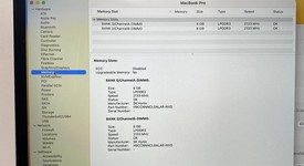 Good
													MacBook Pro 2019 - 13" - I5, Silver, 256 GB, 16 GB, photo 5 of 12