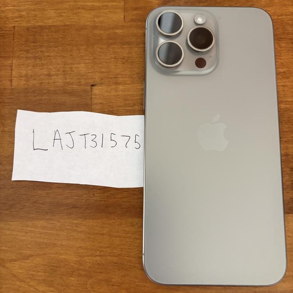 Apple iPhone 15 Pro Max - Unlocked, 256 GB, Natural, A2849