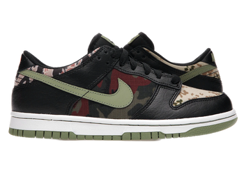 Nike Dunk Low Crazy Camo (GS) for sale