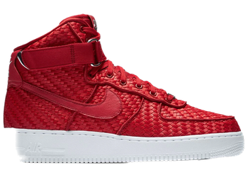 Nike Air Force 1 High Woven Gym Red for sale