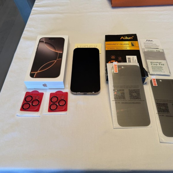 Apple iPhone 16 Pro - Unlocked, 128 GB, Desert, A3083