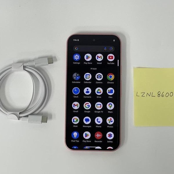 Google Pixel 9 - Verizon, 128 GB, Peony, 12 GB, G2YBB