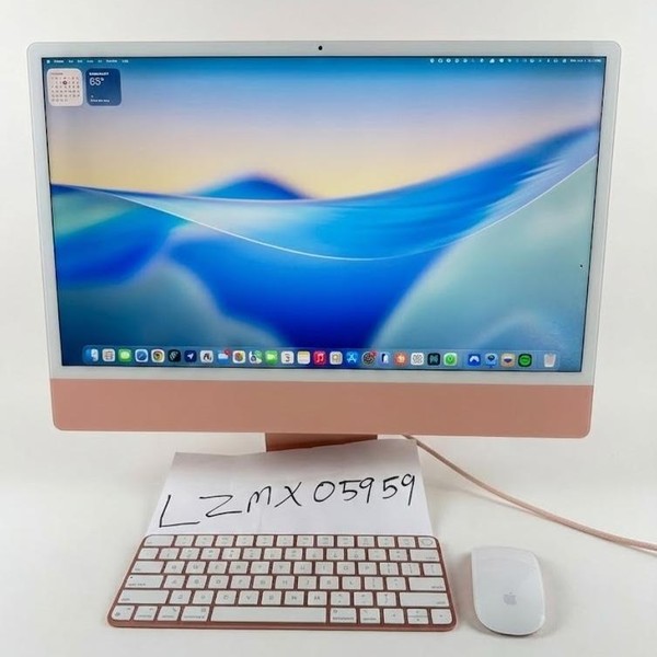 iMac 2023 24 inch - Apple M3, Orange, 1 TB, 16 GB, Ethernet+ PlusWiFi, 10-core GPU