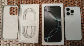 Mint
													Apple iPhone 16 Pro - Unlocked, White, 128 GB, A3083, photo 1 of 8