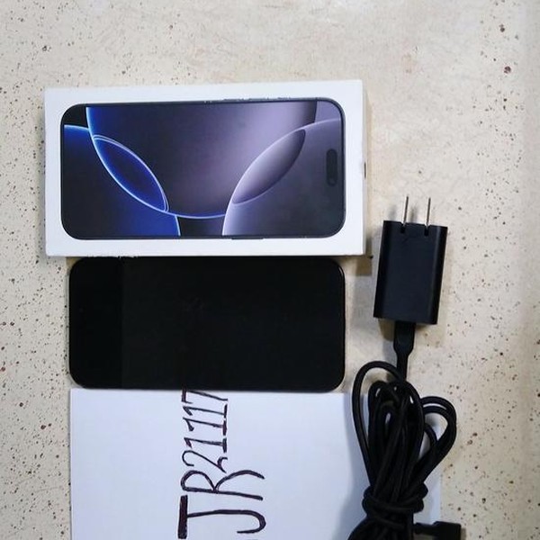 Apple iPhone 16 Pro Max - Unlocked, 256 GB, Black, A3084