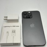 Good Apple iPhone 14 Pro Max - Unlocked, 128 GB, Black, A2651