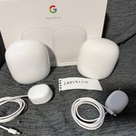 Mint Google Nest Wifi Pro 6e Mesh Router - Snow, 2-Pack