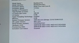 Good
													MacBook Pro 2020 - 13" - I5, Gray, 256 GB, 8 GB, photo 4 of 10