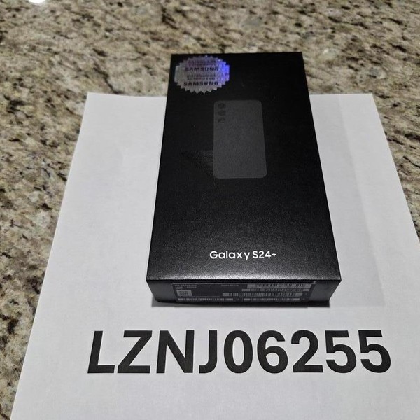 Samsung Galaxy S24 Plus - Unlocked Non-US, Black, 256 GB, 12 GB, SM-S926B/DS