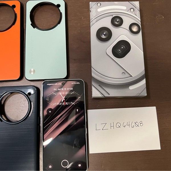 Nothing Phone (3a) Pro - Unlocked, 256 GB, Gray, 12 GB