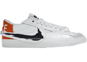 Nike Blazer Low 77 Jumbo White Summit White Magma Orange Black for sale