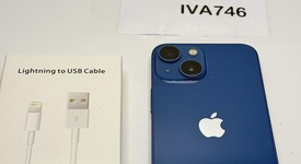 Good
													Apple iPhone 13 Mini - Unlocked, Blue, 128 GB, A2481, photo 4 of 4