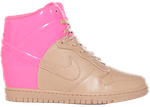 Nike Dunk Sky High VT Vachetta Tan Pink Flash (Women's) - 12.5