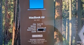 Good
													MacBook Air 2022 - 13" - Apple M2, Midnight, 1 TB, 24 GB, photo 2 of 16