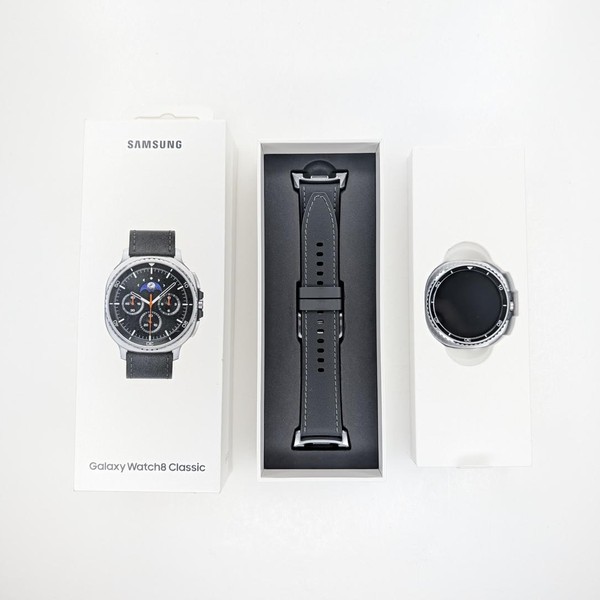 Samsung Galaxy Watch8 Classic - Unlocked, Black, SM-L505, 46mm