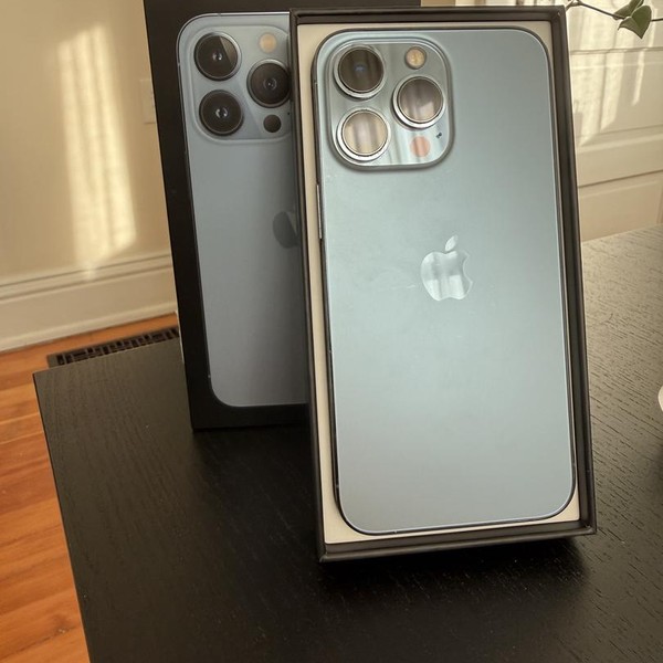 Apple iPhone 13 Pro - Unlocked, 128 GB, Sierra Blue, A2483