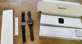 Good
													Apple Watch Series 6 44mm - Unlocked, Black, A2294 - Cellular, Titanium, photo 1 of 10