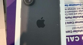 New
													Apple iPhone 16 - Unlocked, Black, 128 GB, A3081, photo 1 of 5