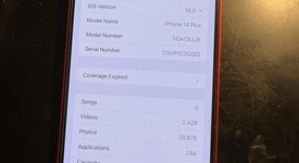 Good
													Apple iPhone 14 Plus - Unlocked, Red, 256 GB, A2632, photo 5 of 9
