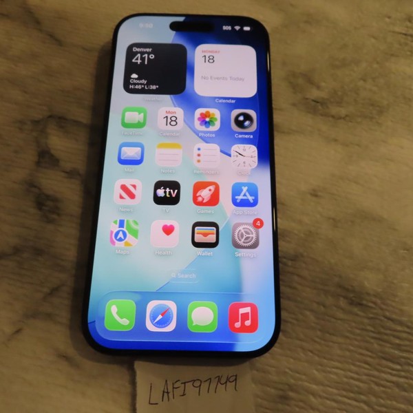 Apple iPhone 16 Pro - Unlocked, 128 GB, Black, A3083