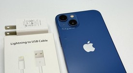 Good
													Apple iPhone 13 - Unlocked, Blue, 128 GB, A2482, photo 3 of 5