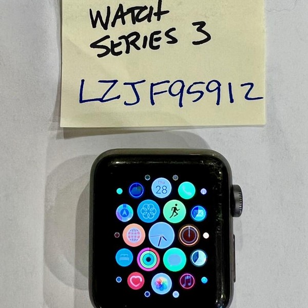Apple Watch Series 3 38mm - Gray, A1858, Aluminum - GPS