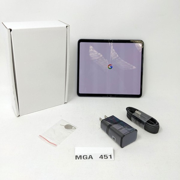 Google Pixel Fold - Unlocked, 256 GB, Obsidian, 12 GB, G9FPL