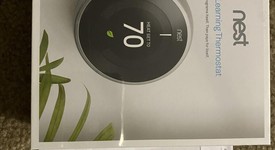 New
													Nest Thermostat 3rd Gen - Silver, photo 5 of 6